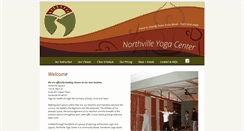 Desktop Screenshot of northvilleyogacenter.com
